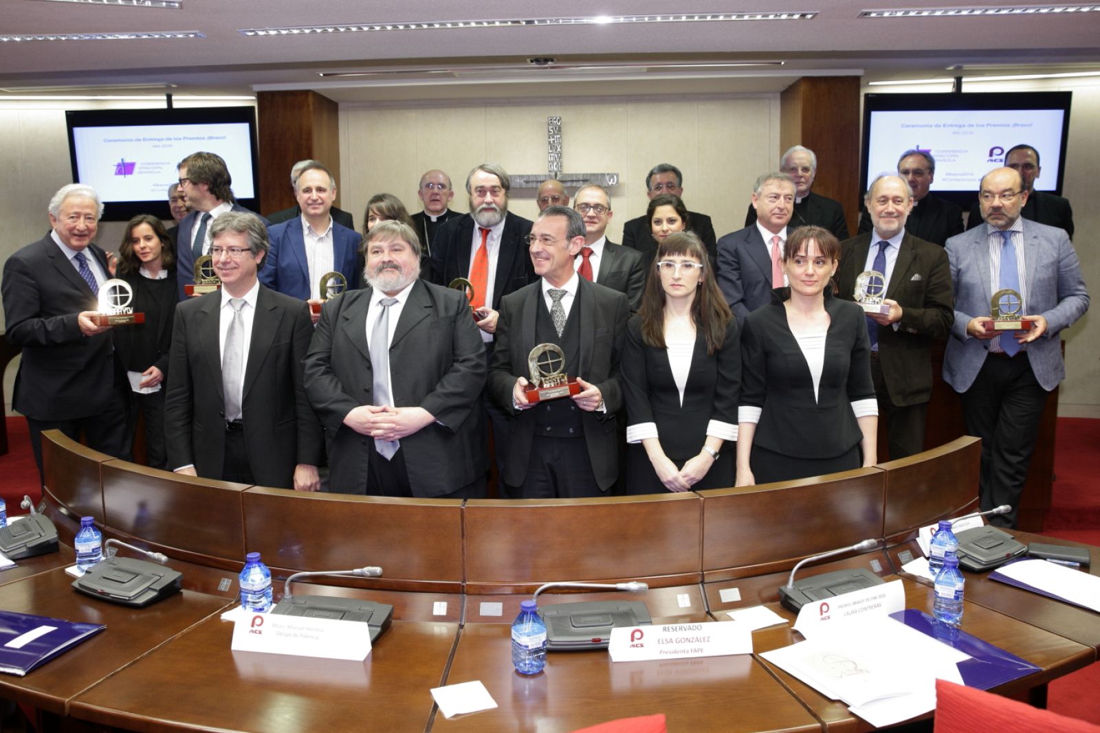 Foto de familia de los premios ¡Bravo! 2016
