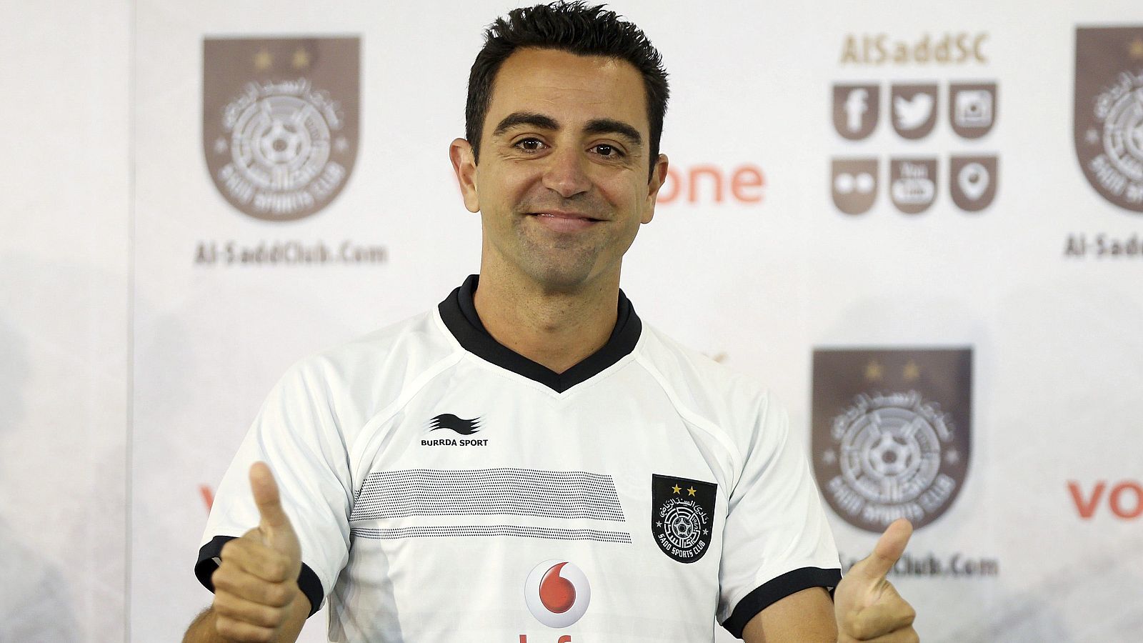 XAVI ES PRESENTADO OFICIALMENTE COMO NUEVO JUGADOR DEL AL SADD CATARÃ¿