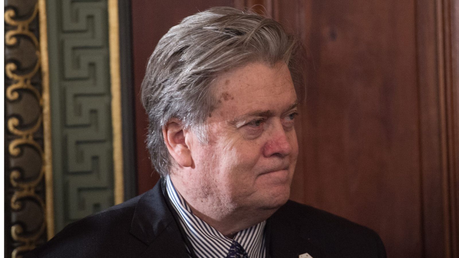 El Jefe de Estrategia de la Casa Blanca, Steve Bannon.