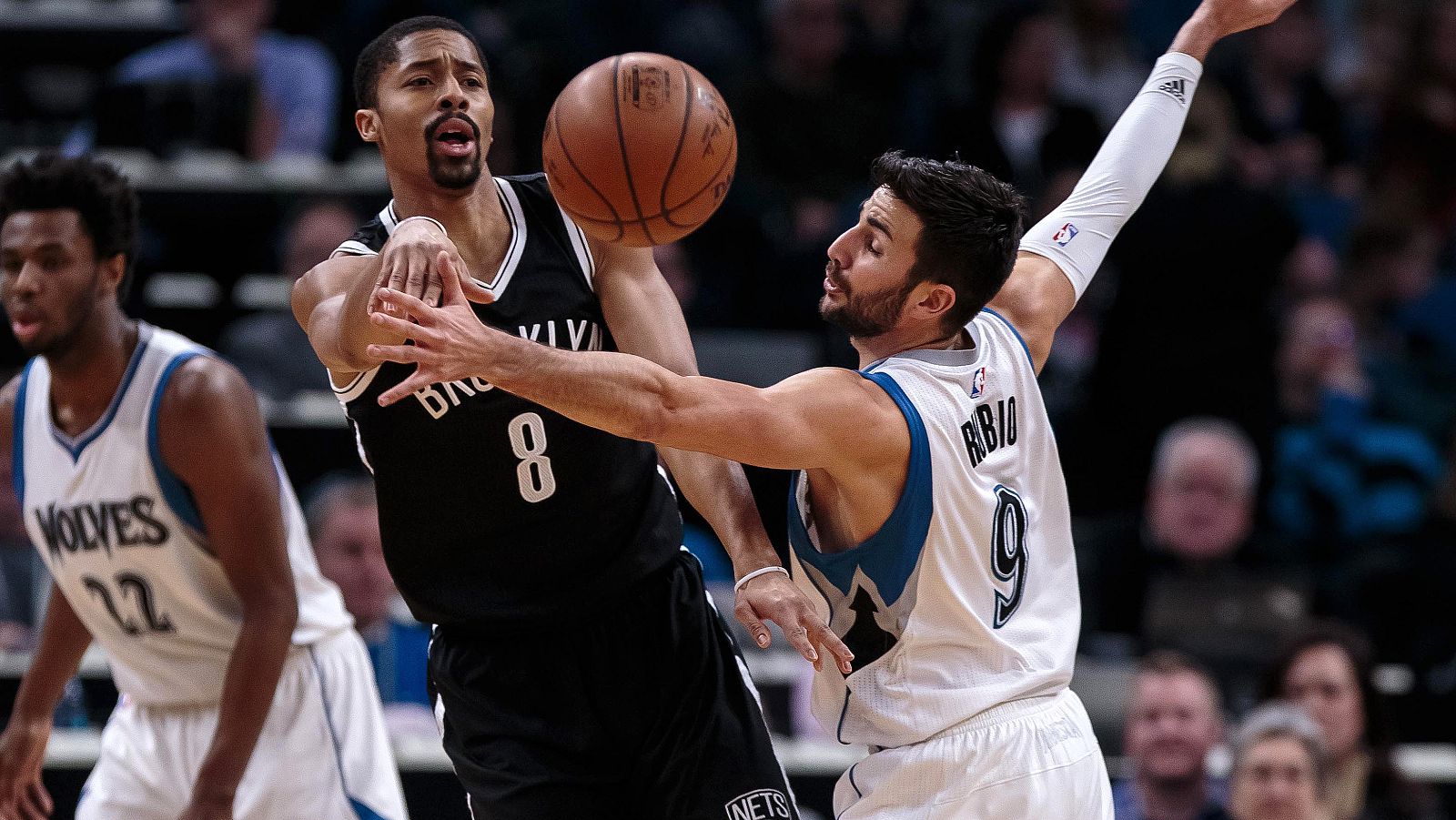 Ricky, ante los Nets