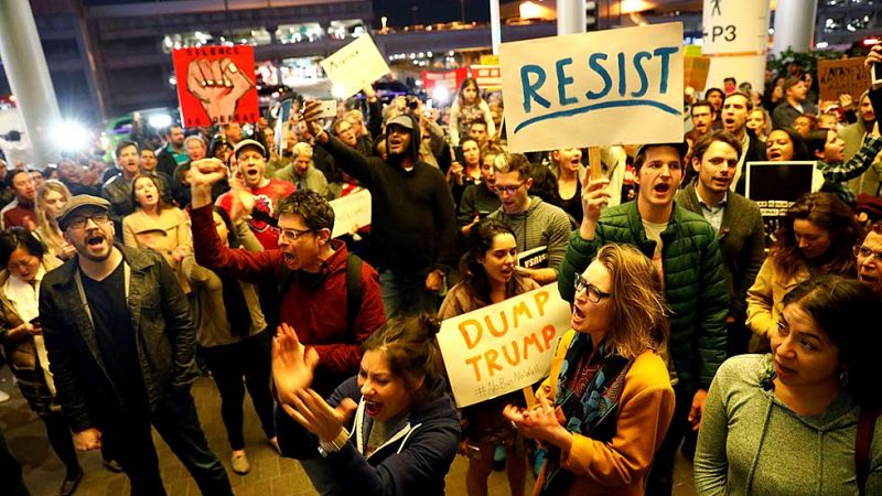 Alemania, Reino Unido y Canadá rechazan el veto de Trump a ciudadanos de países musulmanes