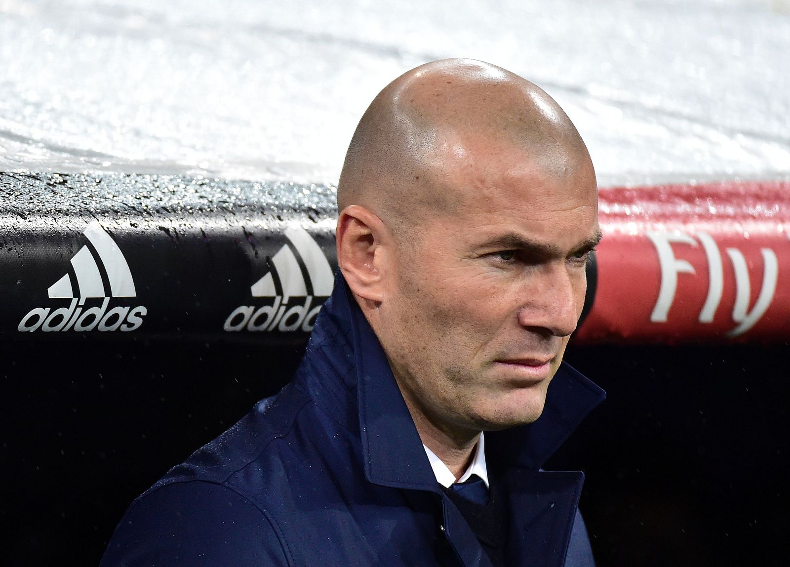 El entrenador del Real Madrid, Zinedine Zidane.