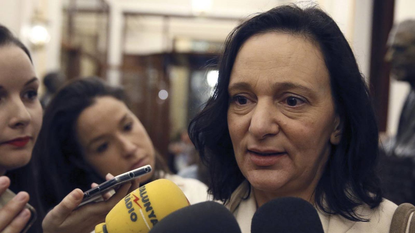 La cofundadora de Podemos Carolina Bescansa