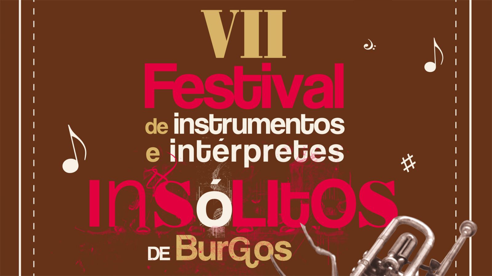 Detalle del cartel del 7º Festival de instrumentos e intérpretes insólitos