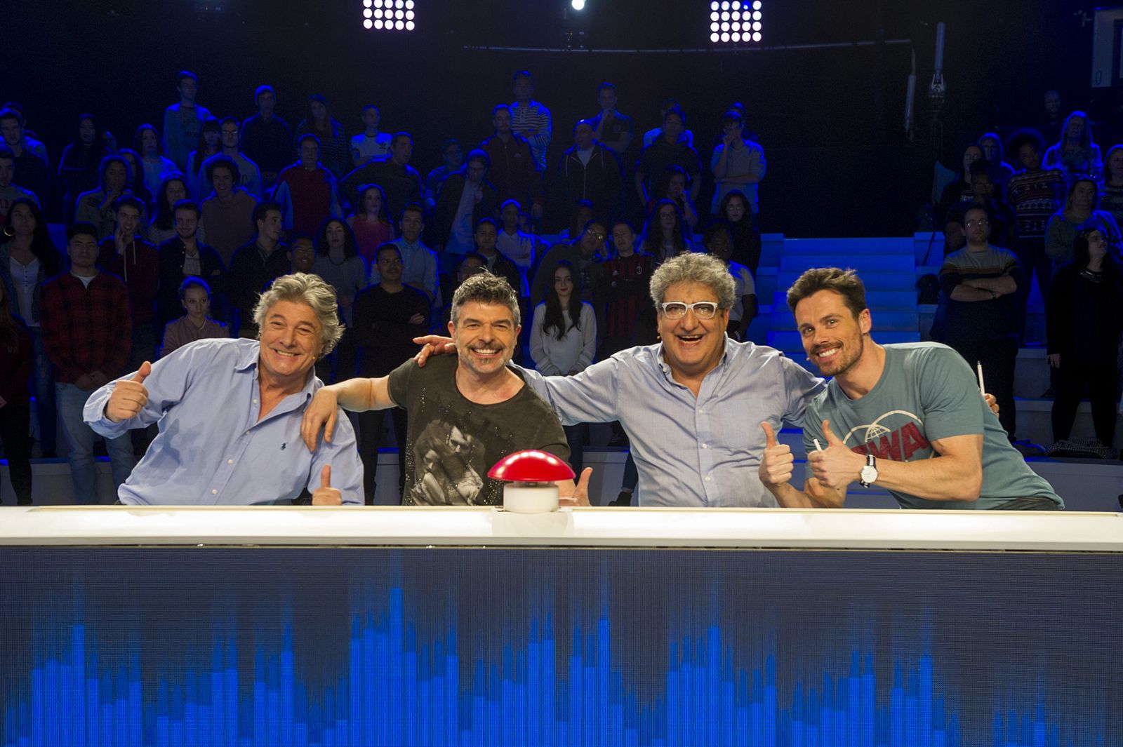 Francisco, Nacho Guerreros, Javivi y Octavi Pujades, esta semana en 'El gran reto musical'