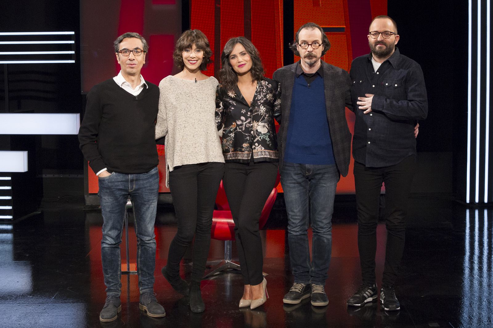 Los participantes en el coloquio de 'Historia de nuestro cine'