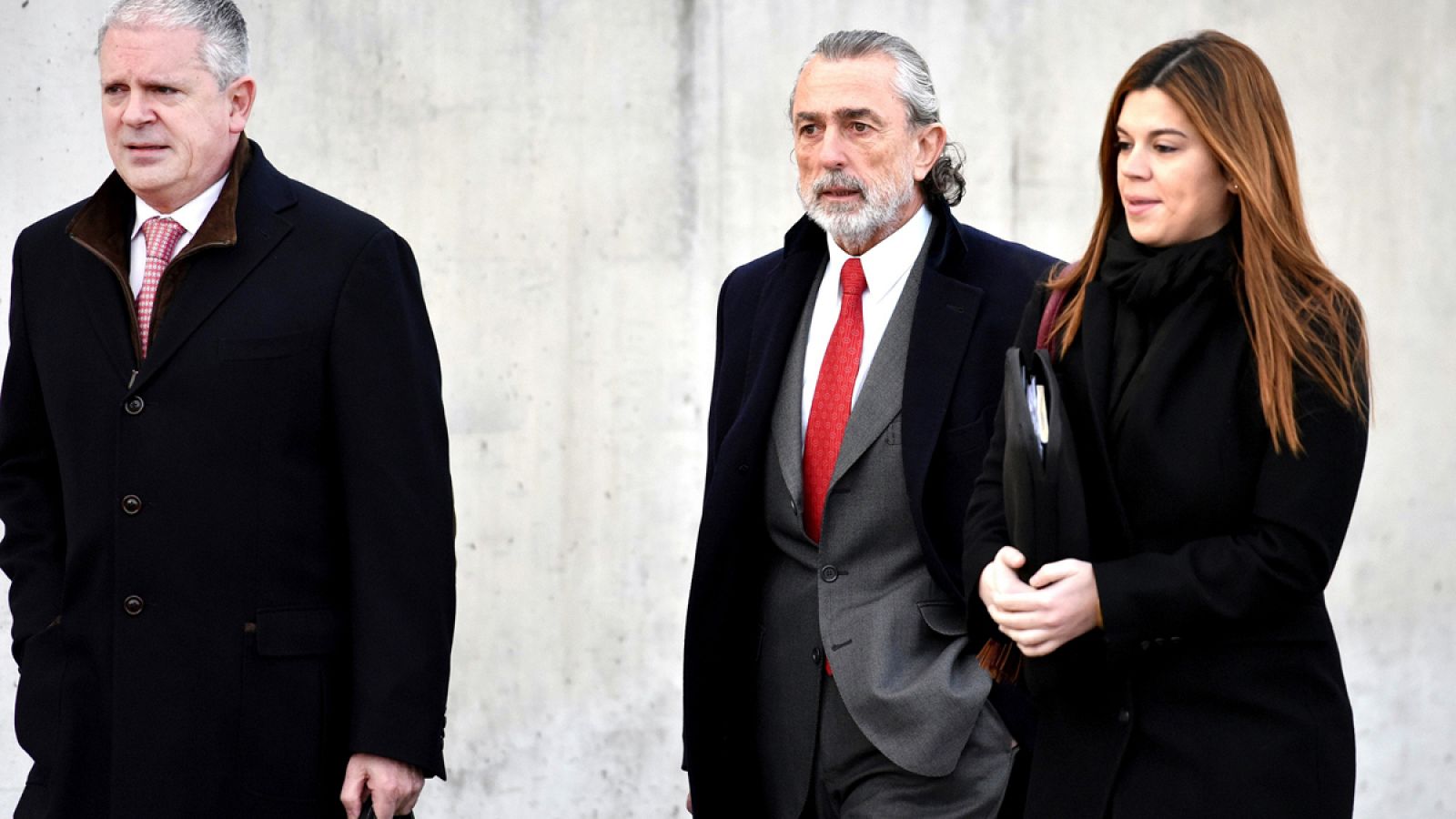 Los presuntos cabecillas de la trama Gürtel, Pablo Crespo y Francisco Correa, el pasado mes de enero.