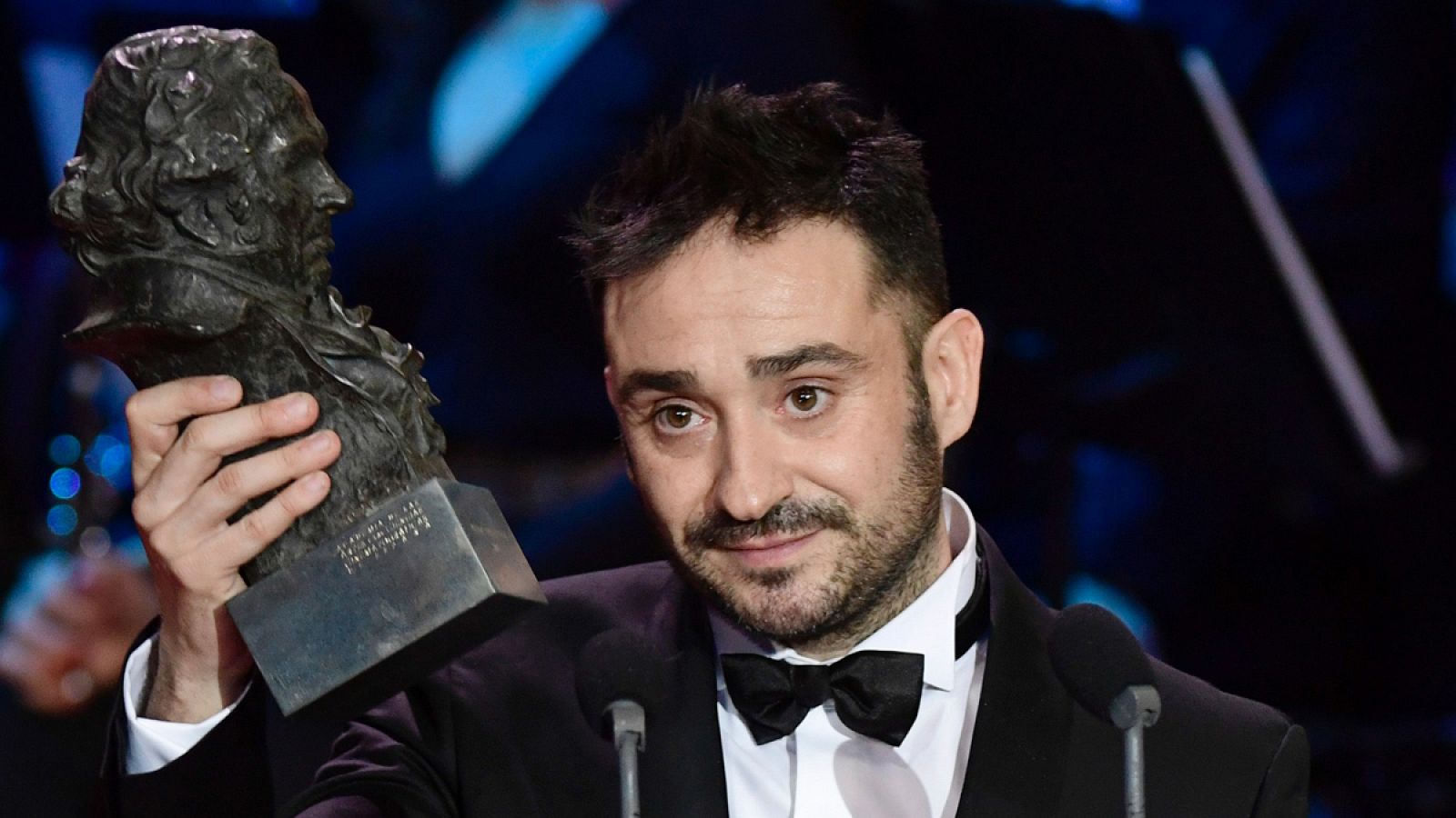 J.A. Bayona en el noveno Goya para 'Un monstruo viene a verme'