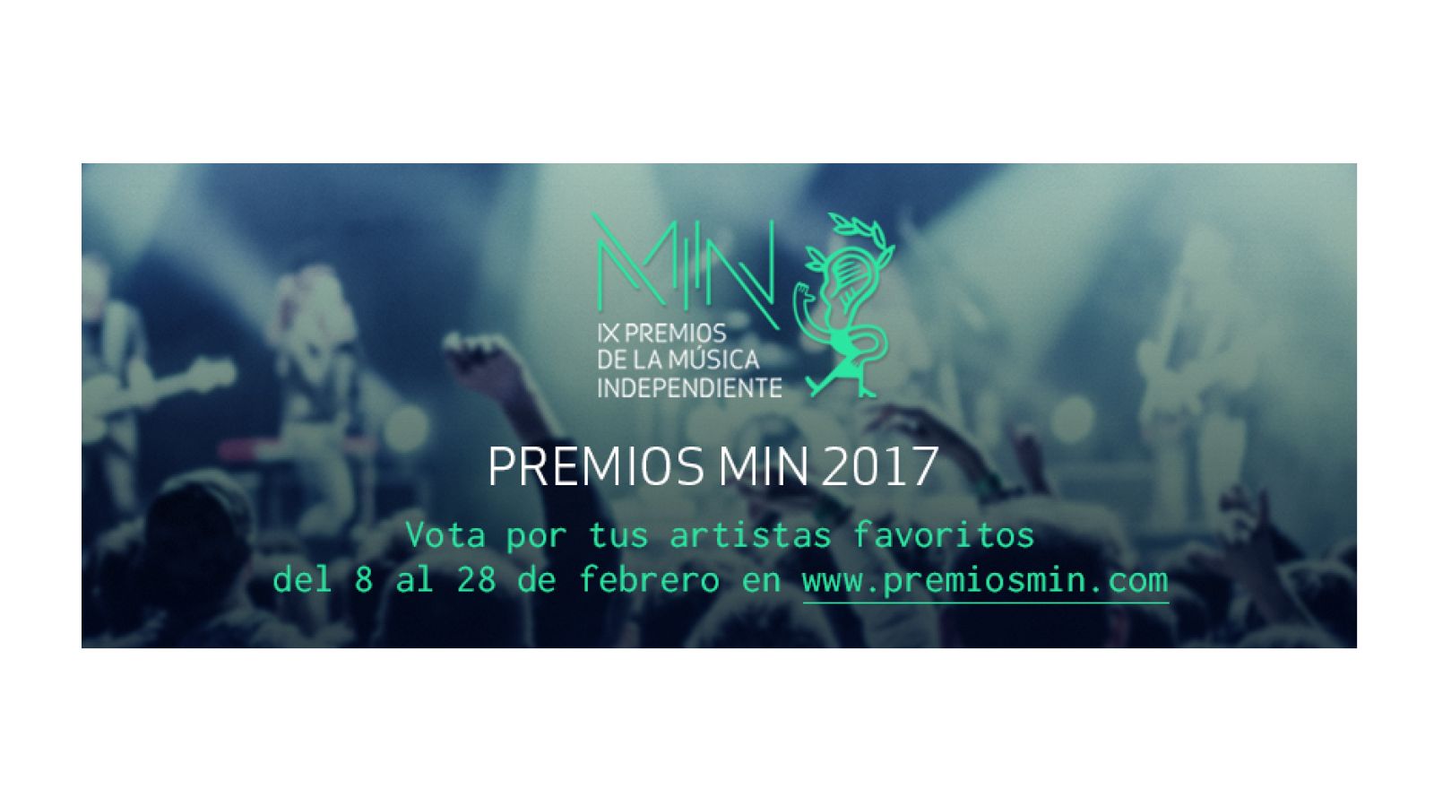 Hasta el 28 de febrero, vota a tus artistas favoritos en los Premios MIN