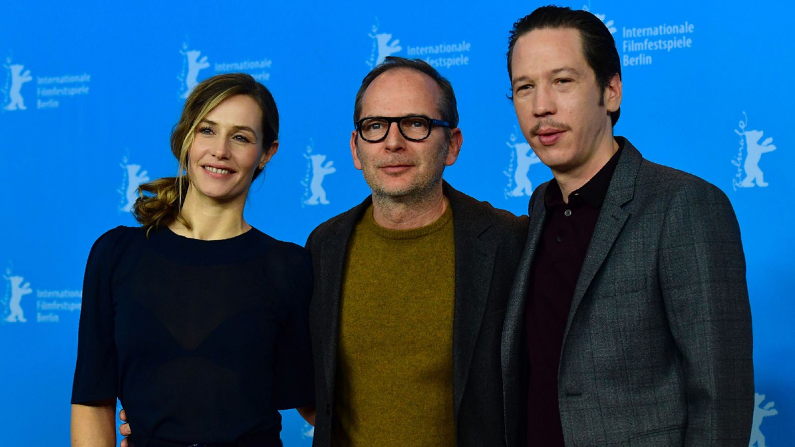 El elenco de 'Django', en la presentación en Berlín.