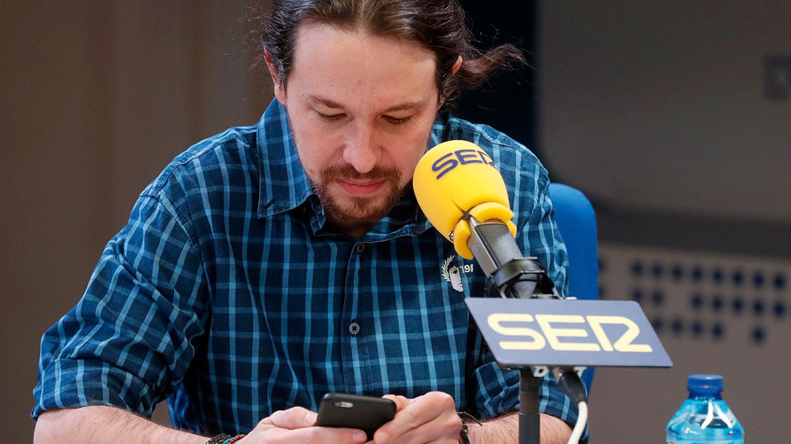 El secretario general de Podemos, Pablo Iglesias