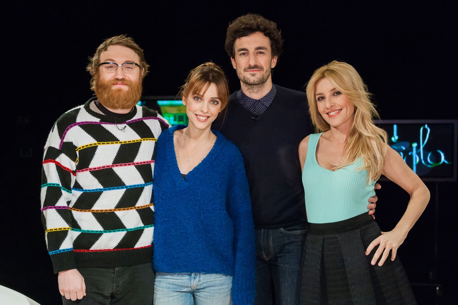 Manuel Burque, Leticia Dolera, Miki Esparbé y Cayetana Guillén Cuervo