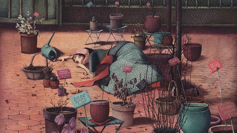 'El pueblo durmiente', la nueva ensoñación de Rébecca Dautremer