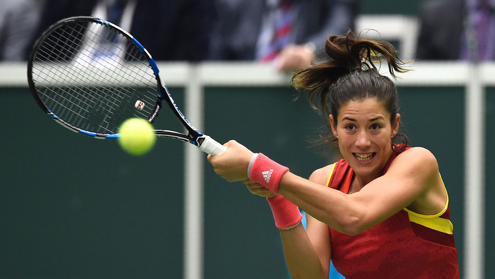 Muguruza cae ante Zhang en su segundo partido de la jornada