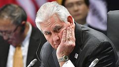 Tillerson y Lavrov aproximan posiciones en su primer encuentro pero evitan hablar de las sanciones