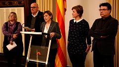 Forcadell no contempla la inhabilitación tras la anulación del Constitucional de la convocatoria del referéndum