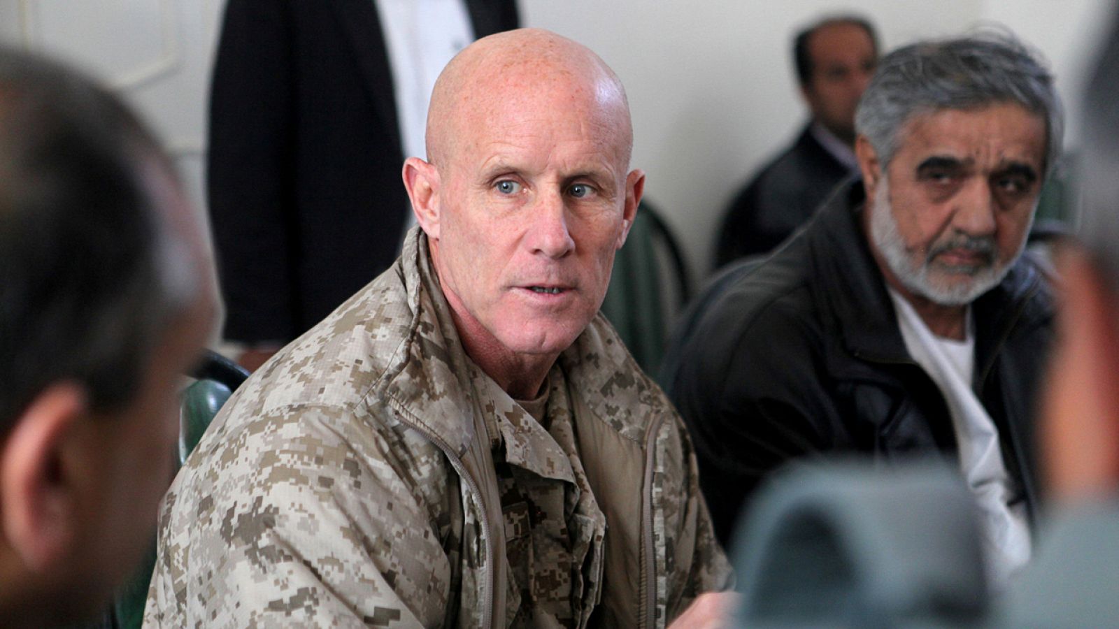 Imagen de archivo del vicealmirante Robert Harward