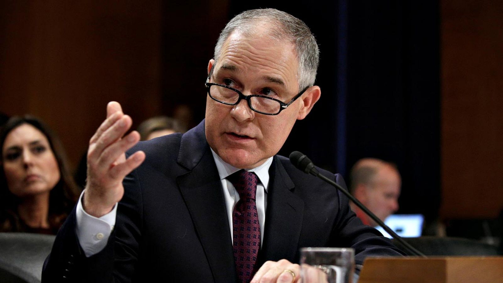 El nuevo responsable de la Agencia de Protección Medioambiental de EE.UU., Scott Pruitt
