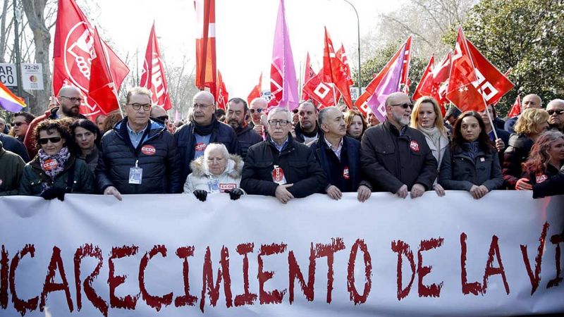 CCOO y UGT salen a la calle en varias ciudades para reclamar empleos y salarios dignos