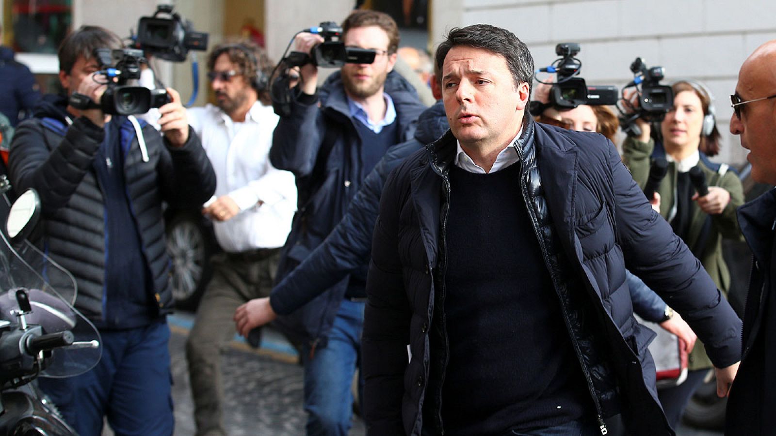 El ex primer ministro italiano Matteo Renzi