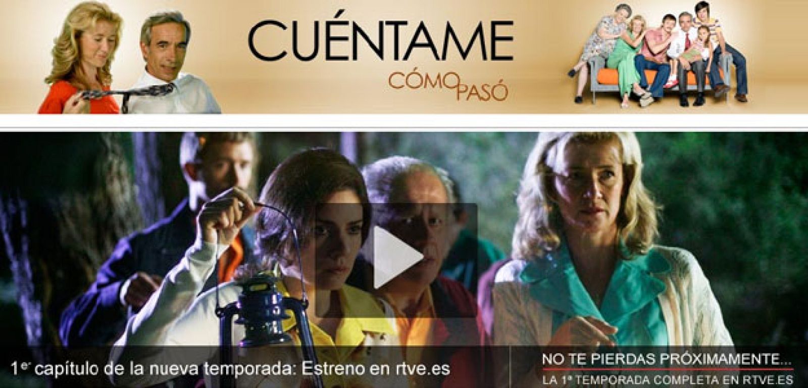 Cuéntame. Preestreno en la red