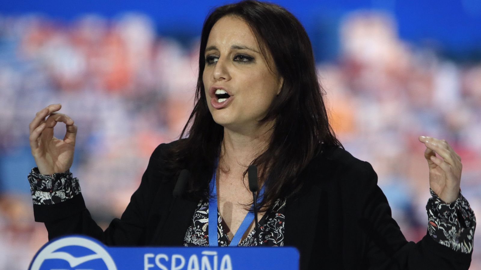 La vicesecretaria de Estudios y Programas del PP, Andrea Levy.