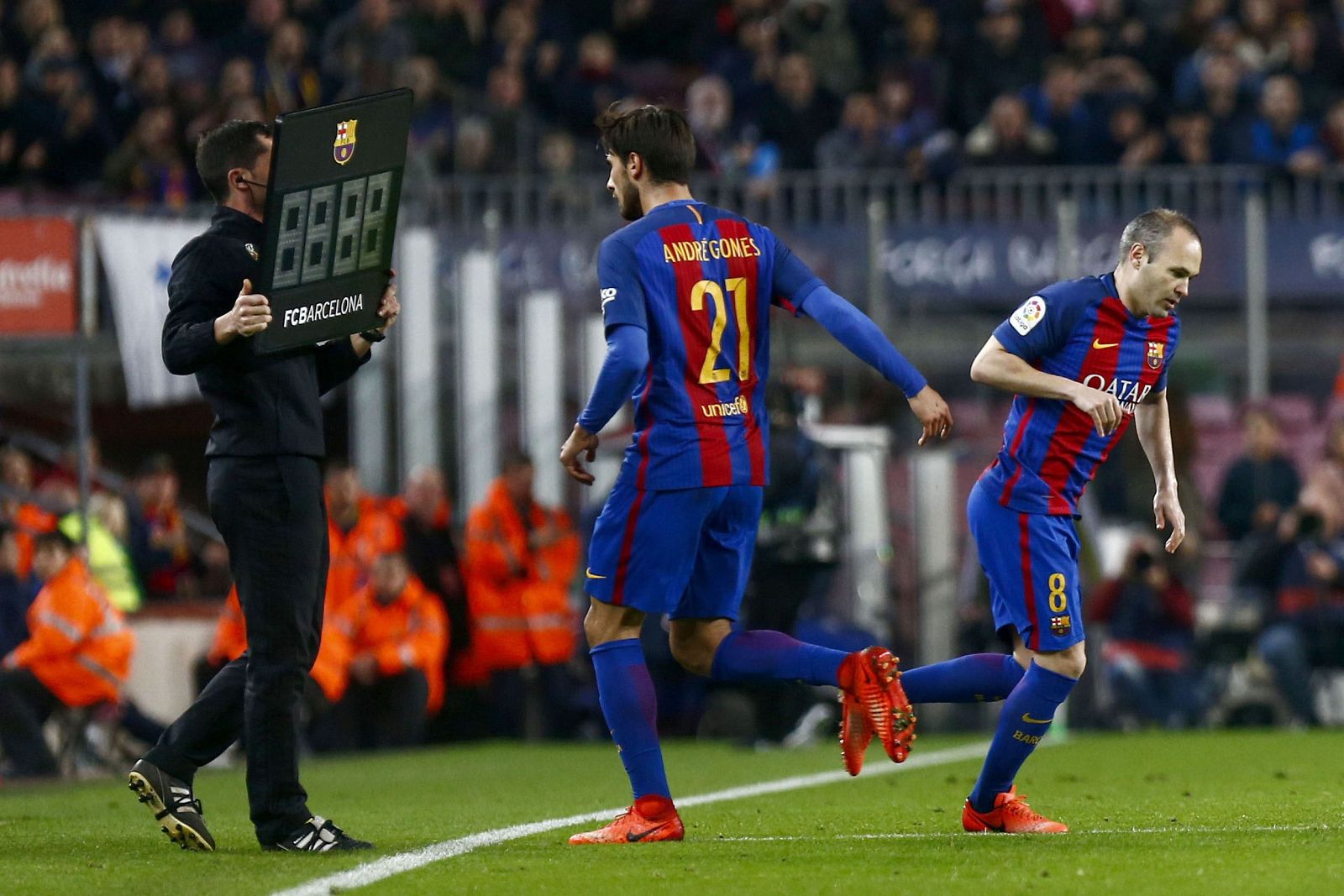 Andrés Iniesta muestra su confianza hacia Luis Enrique.