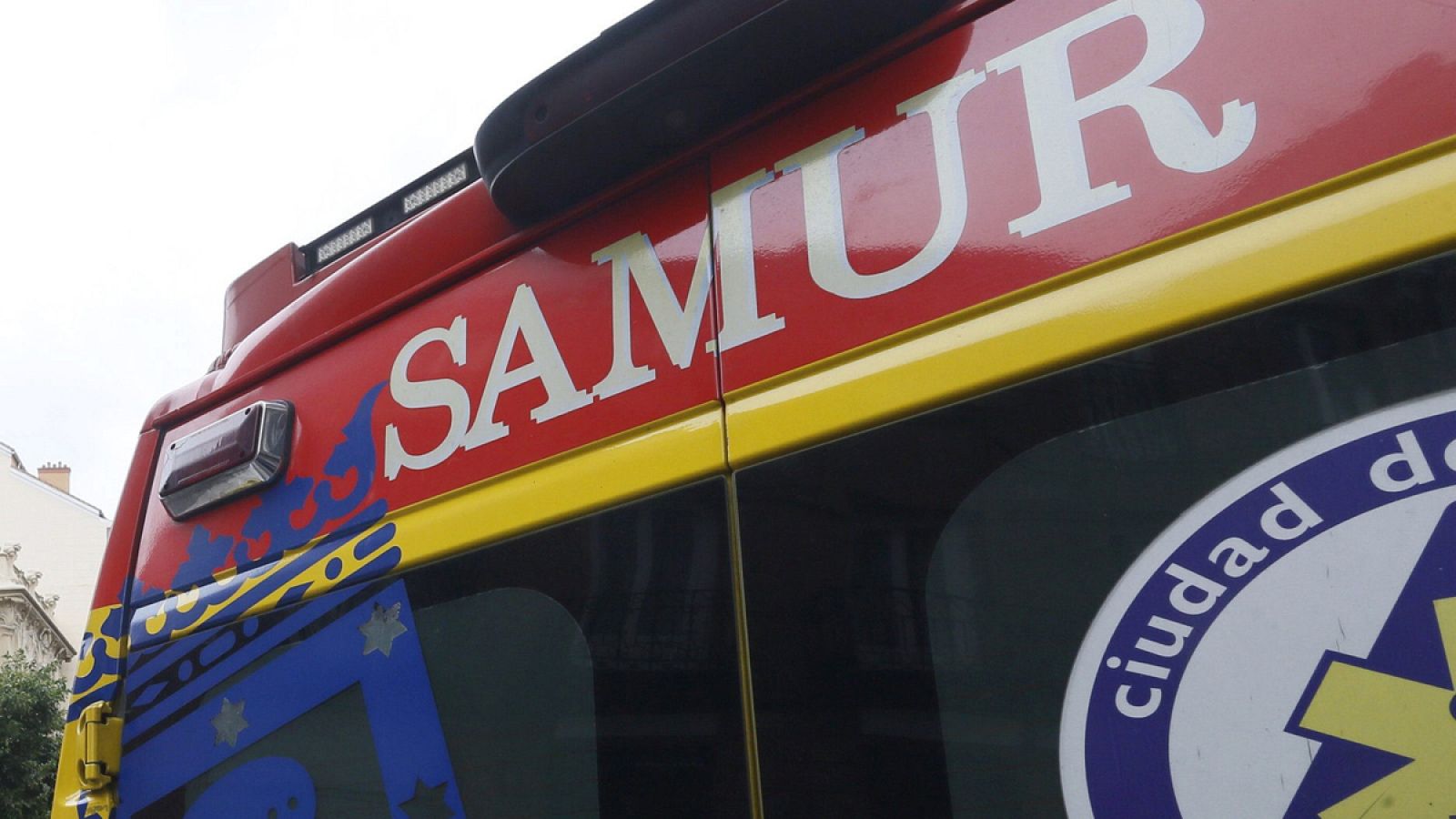 Imagen de archivo de una ambulancia del SAMUR