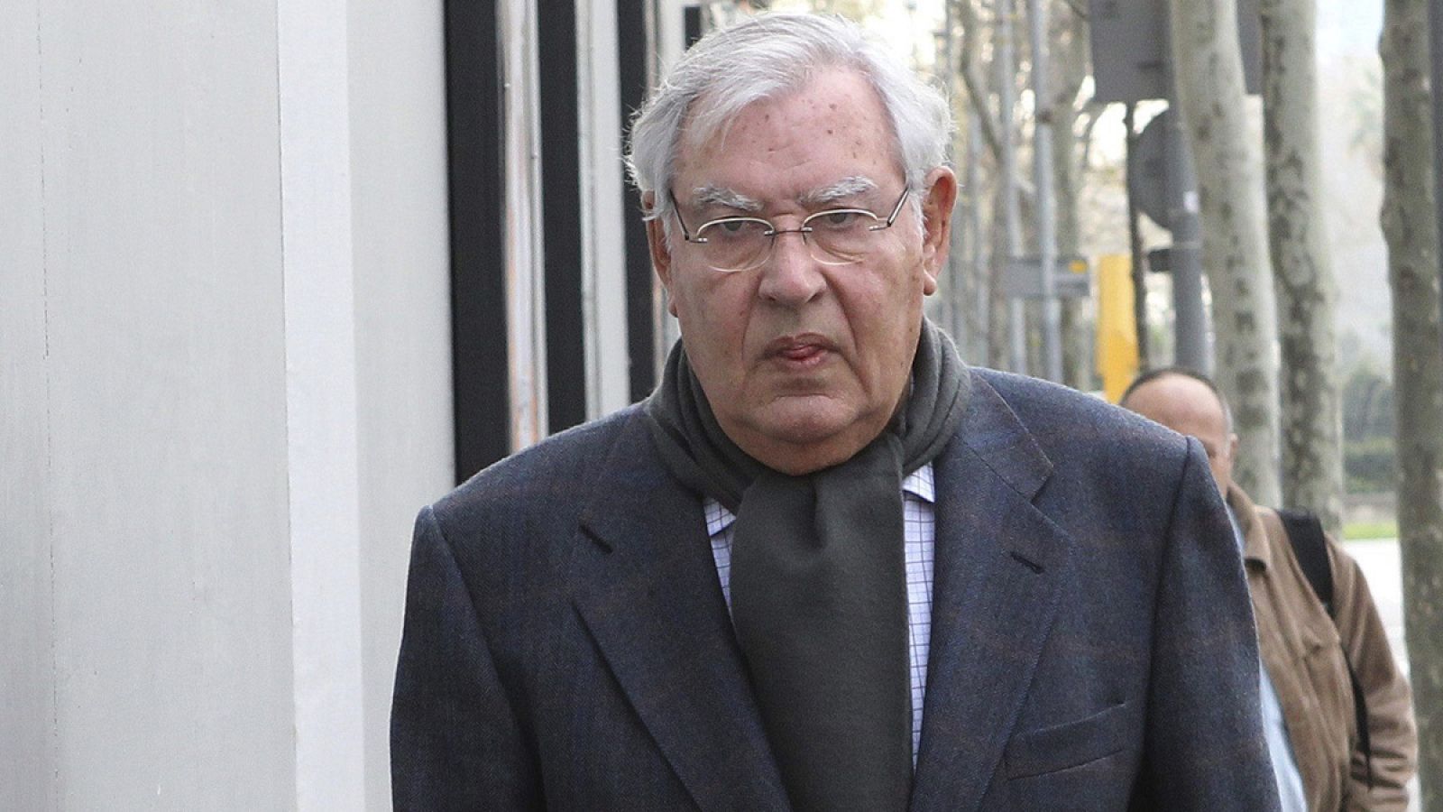 Imagen de archivo de Jordi Montull llegando a la Audiencia de Barcelona