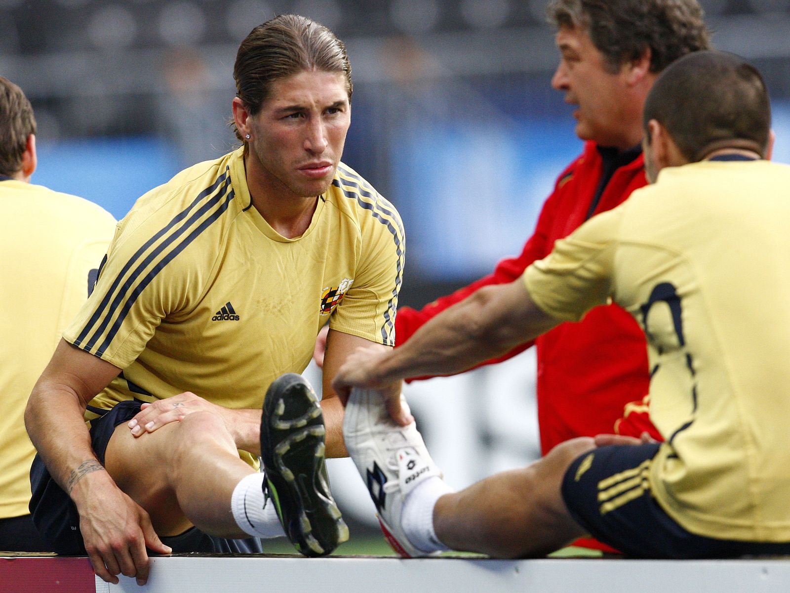 Sergio Ramos, en principio, no es duda para los dos próximos encuentros de la selección española