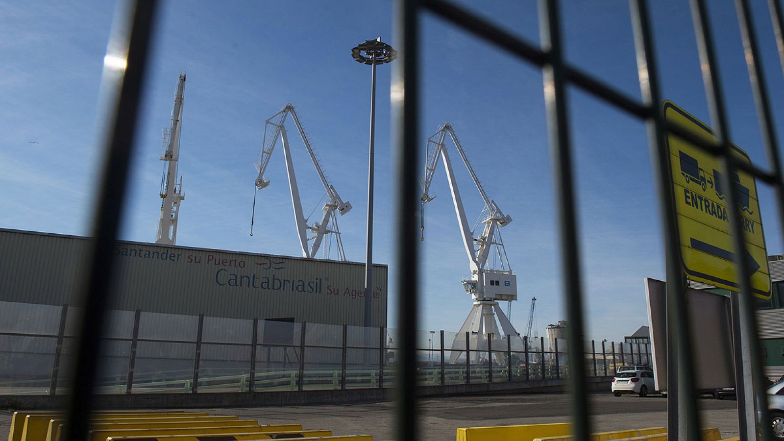 Imagen del puerto de Santander