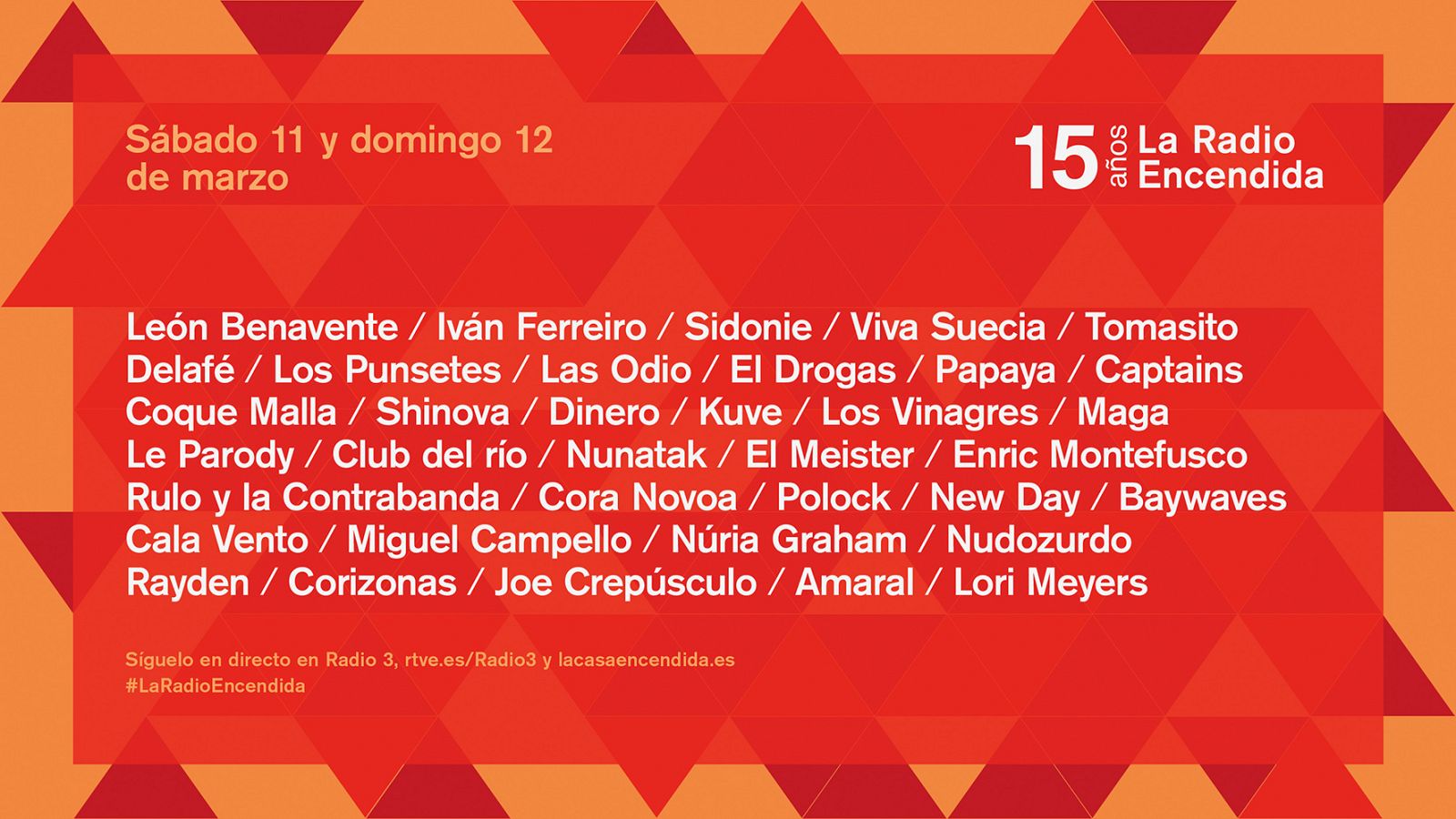 Cartel de 'La Radio Endendida' 2017