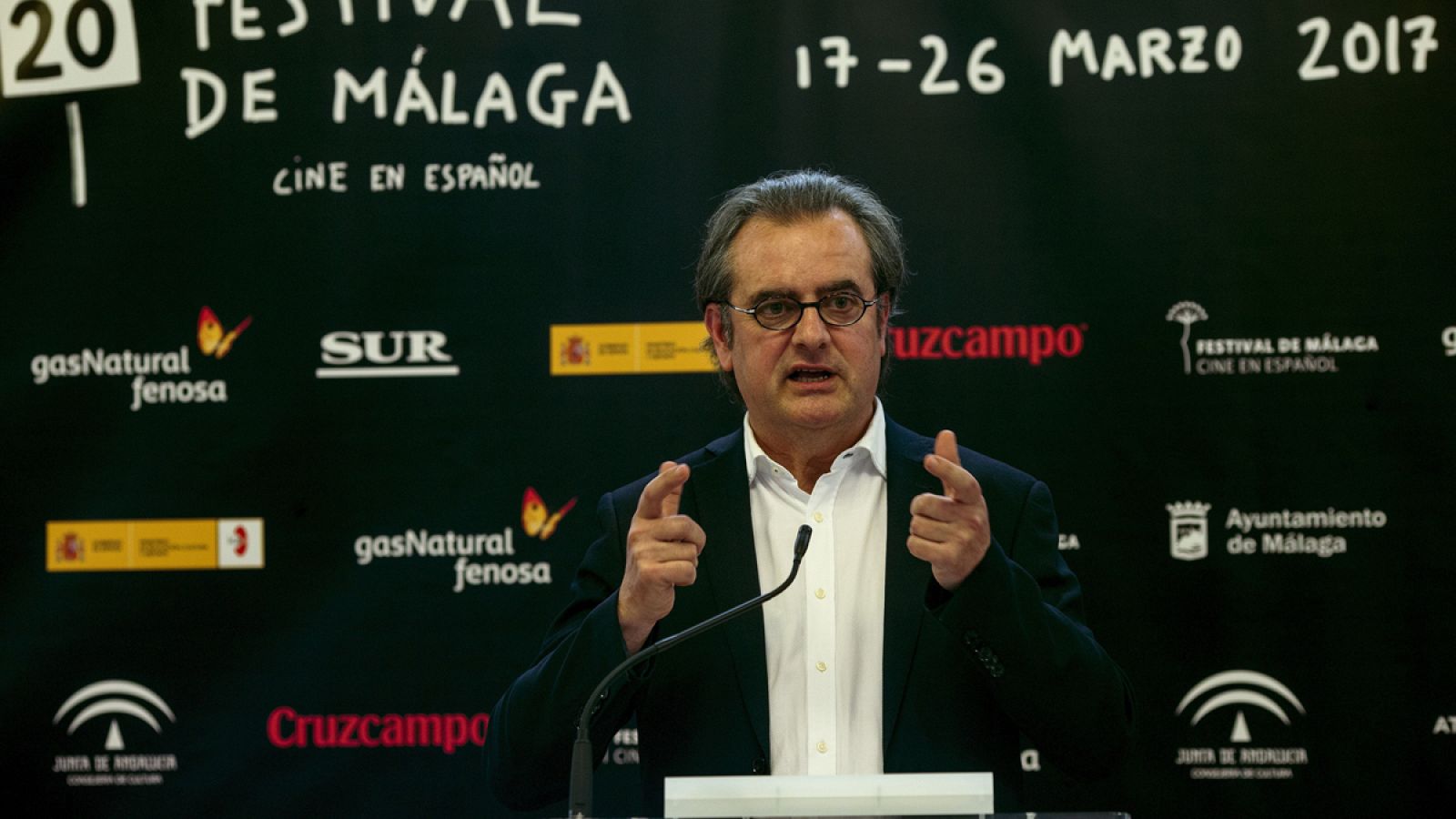 El director del Festival de Cine en Español de Málaga, Juan Antonio Vigar.