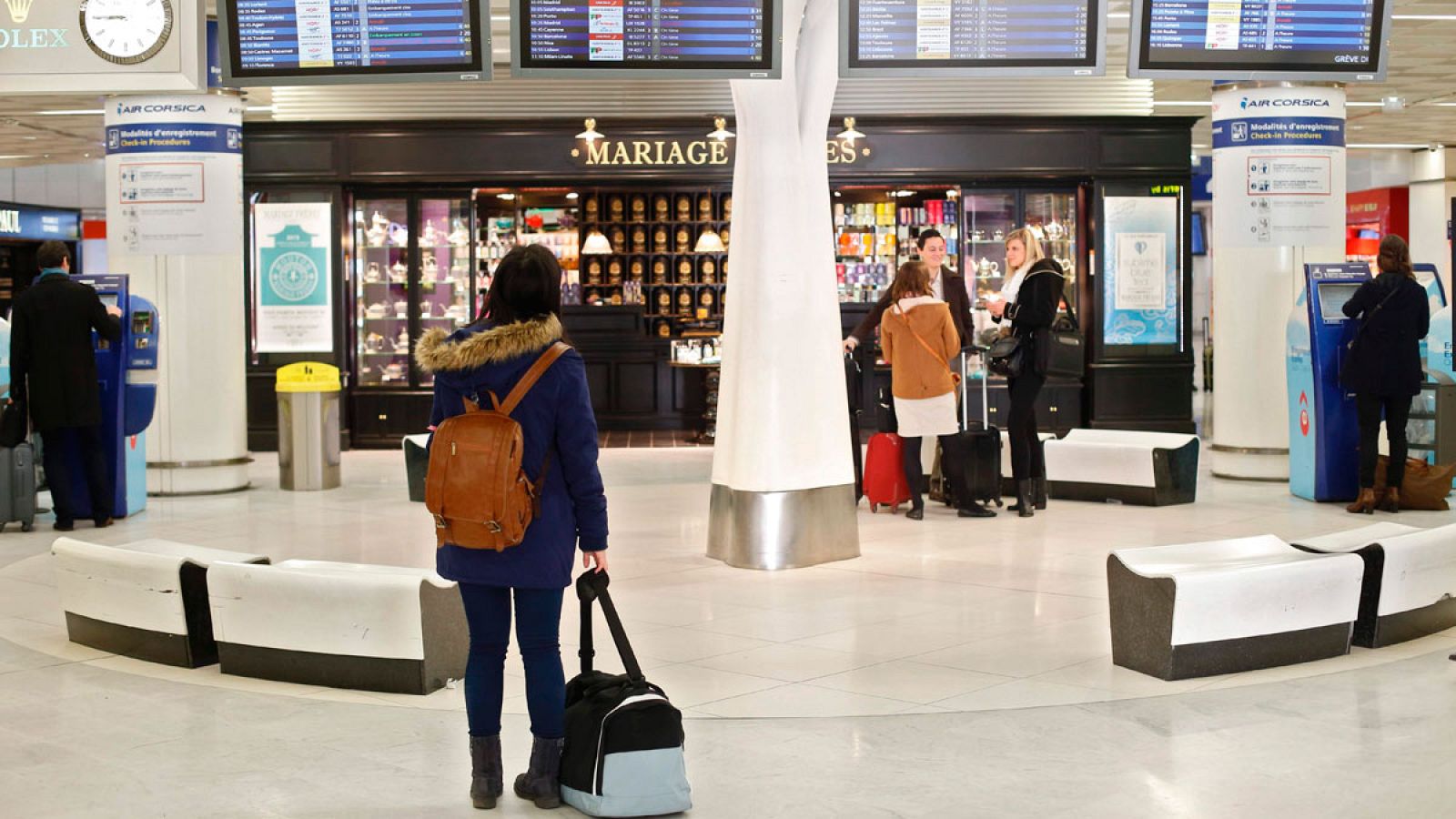 Imagen de archivo del aeropuerto parisino de Orly