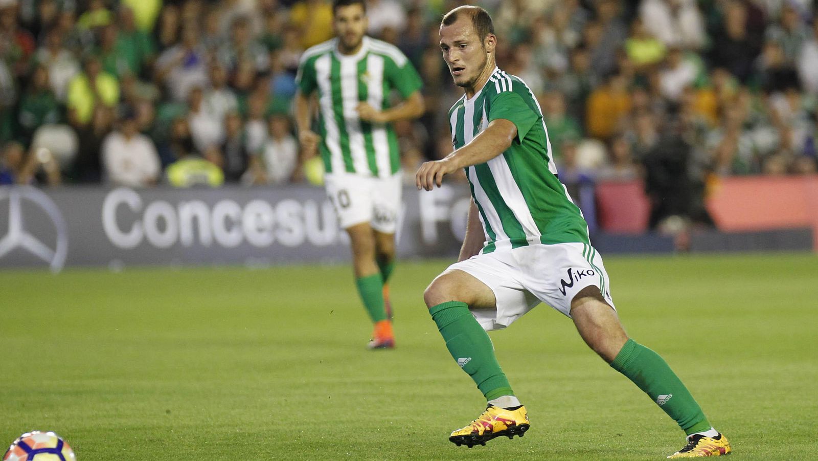 Zozulya, en el partido contra el Real Madrid