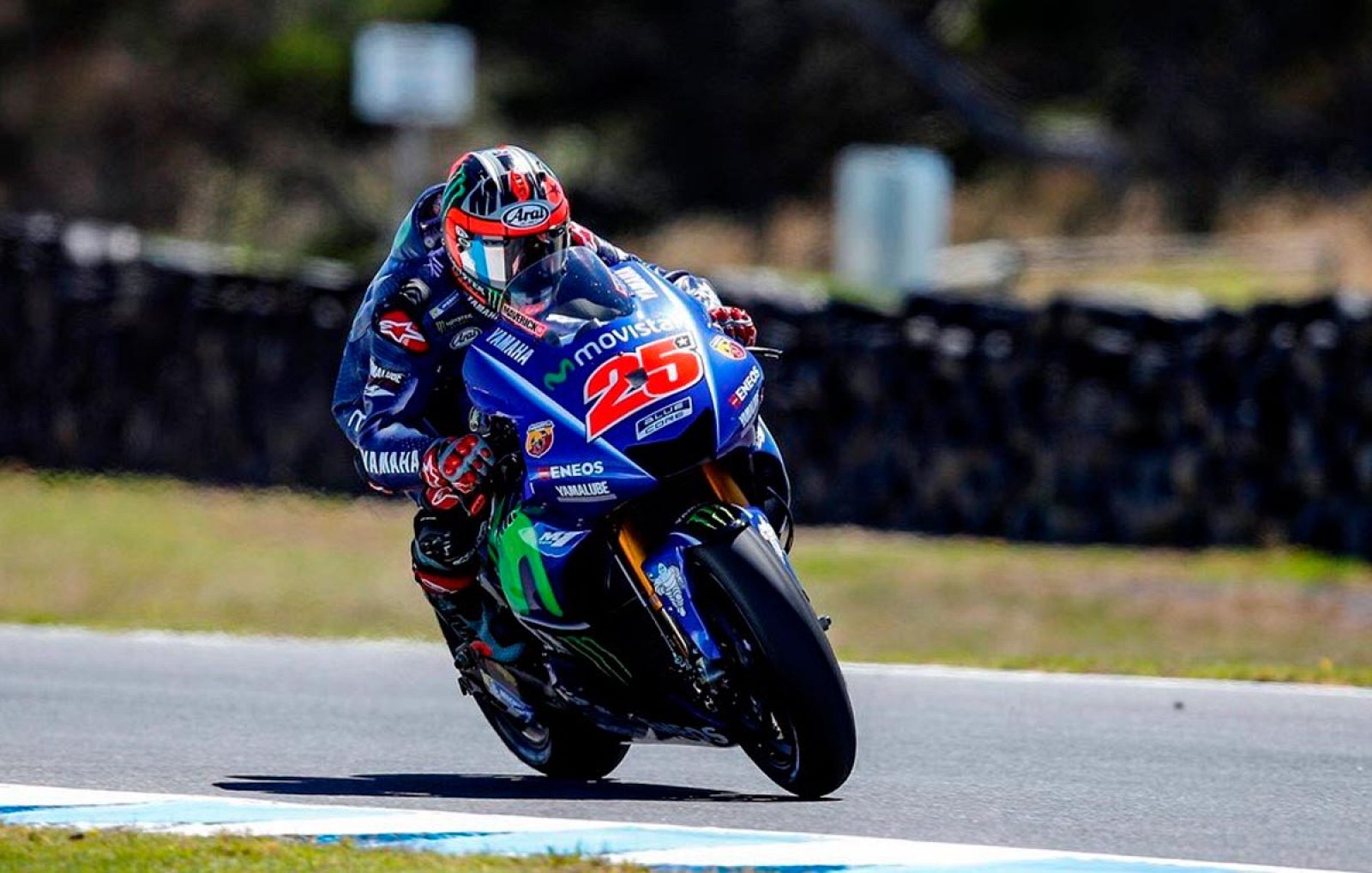 Viñales será uno de los candidatos al título de MotoGP con la Yamaha.