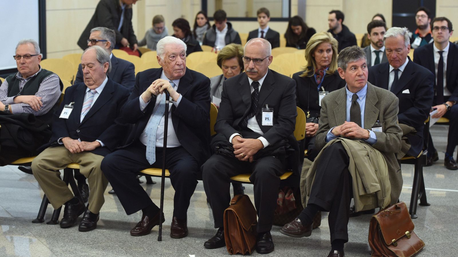 Los acusados en el caso Pretoria