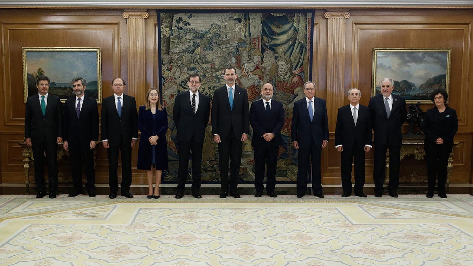 Cuatro magistrados del TC toman posesión