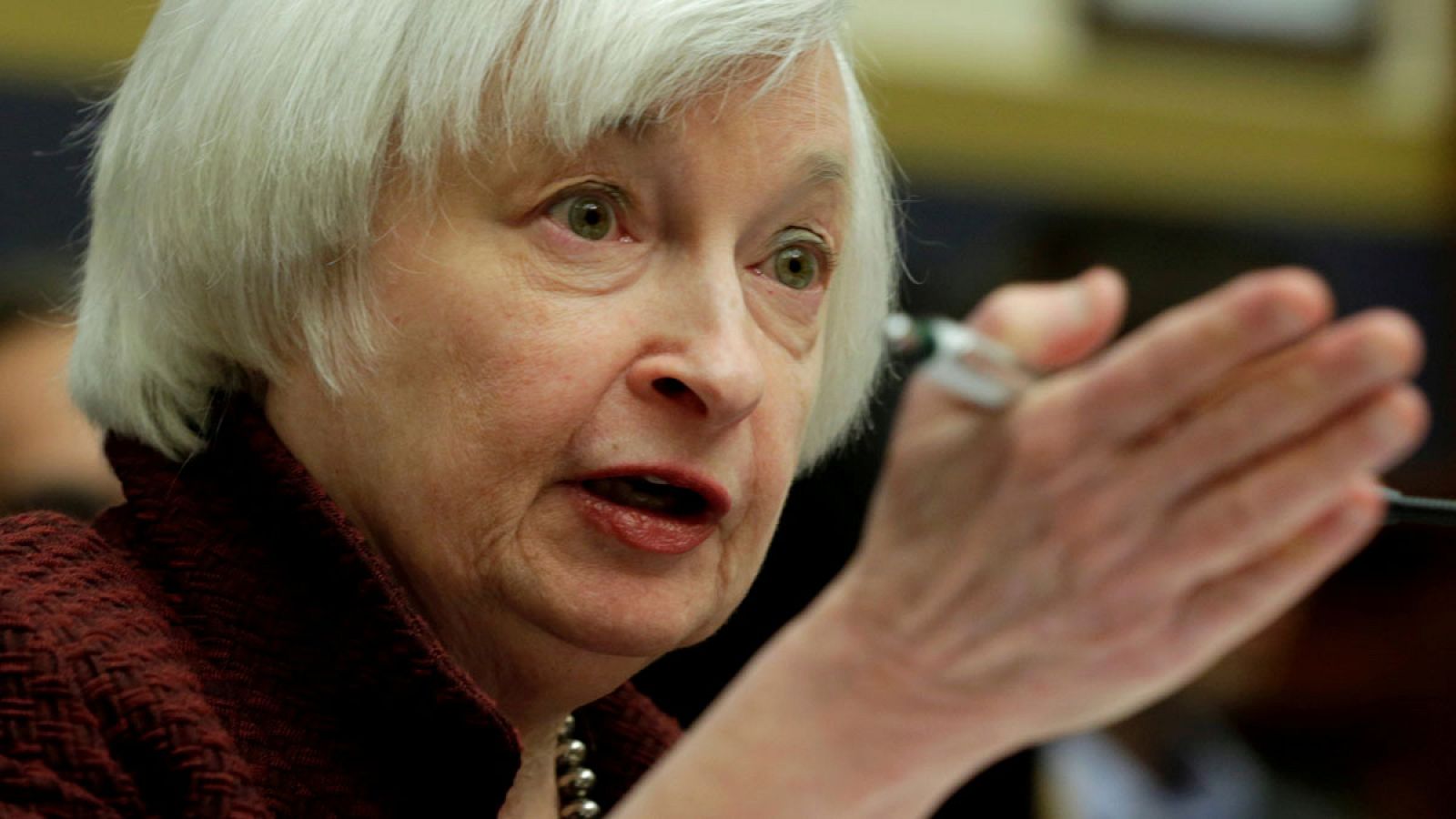 La presidenta de la Reserfa Federal (Fed) de EE.UU., Janet Yellen, en una imagen de archivo.
