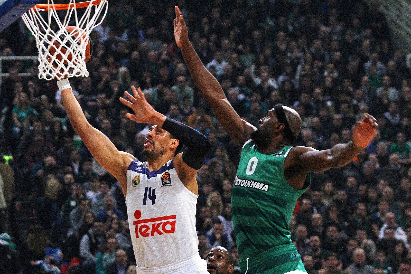Lance del Panathinaikos - Real Madrid