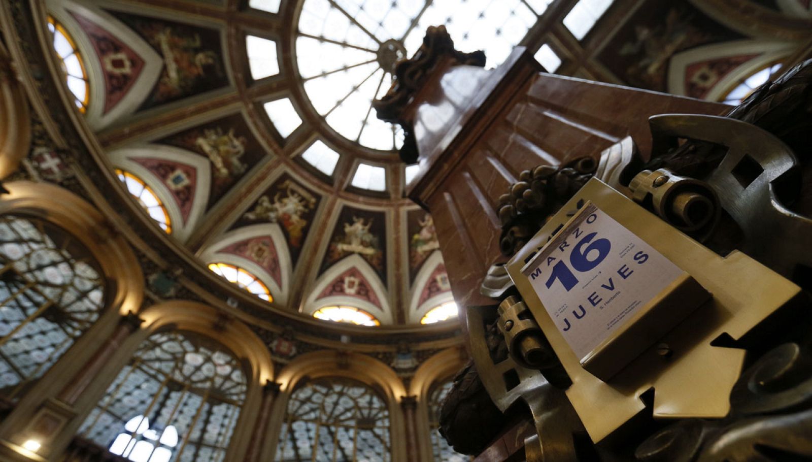 Imagen de la Bolsa de Madrid este jueves 16 de marzo