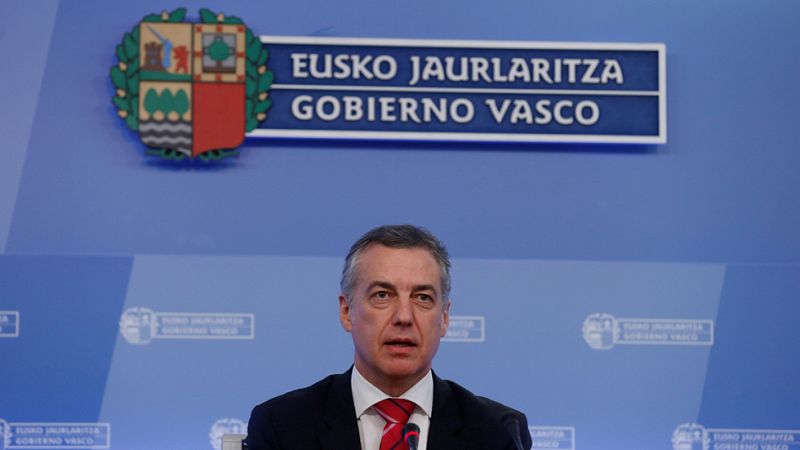 Urkullu pide "altura de miras" a los gobiernos español y francés para el "desarme final" de ETA