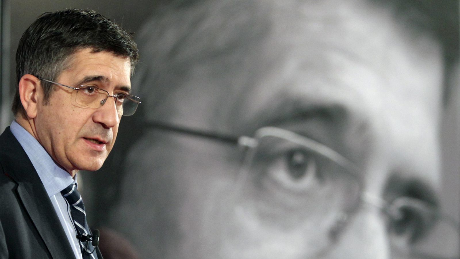 El candidato a las primarias socialistas Patxi López