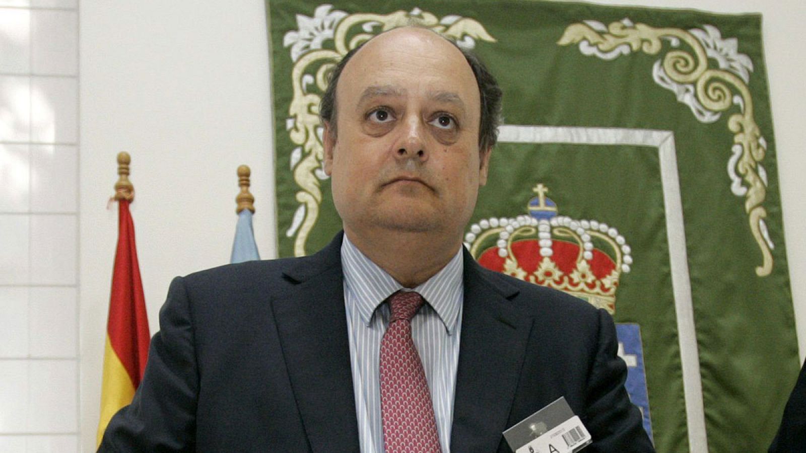 El exdirector general adjunto de Caixa Galicia y de Novacaixagalica, Javier García de Paredes, en una imagen de archivo