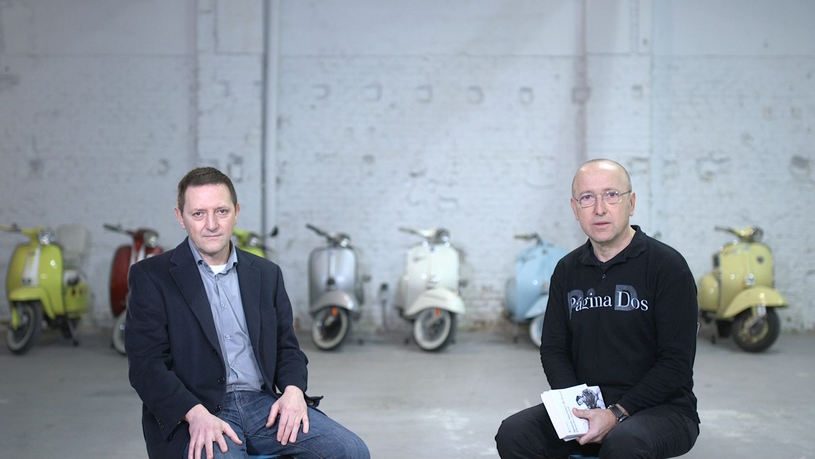 Óscar López entrevista a Ignacio Martínez de Pisón en 'Página Dos'