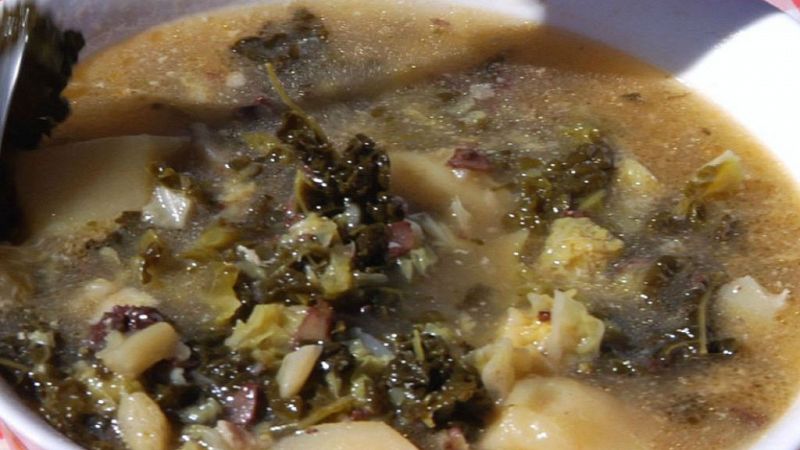 Receta de berzas de puchero