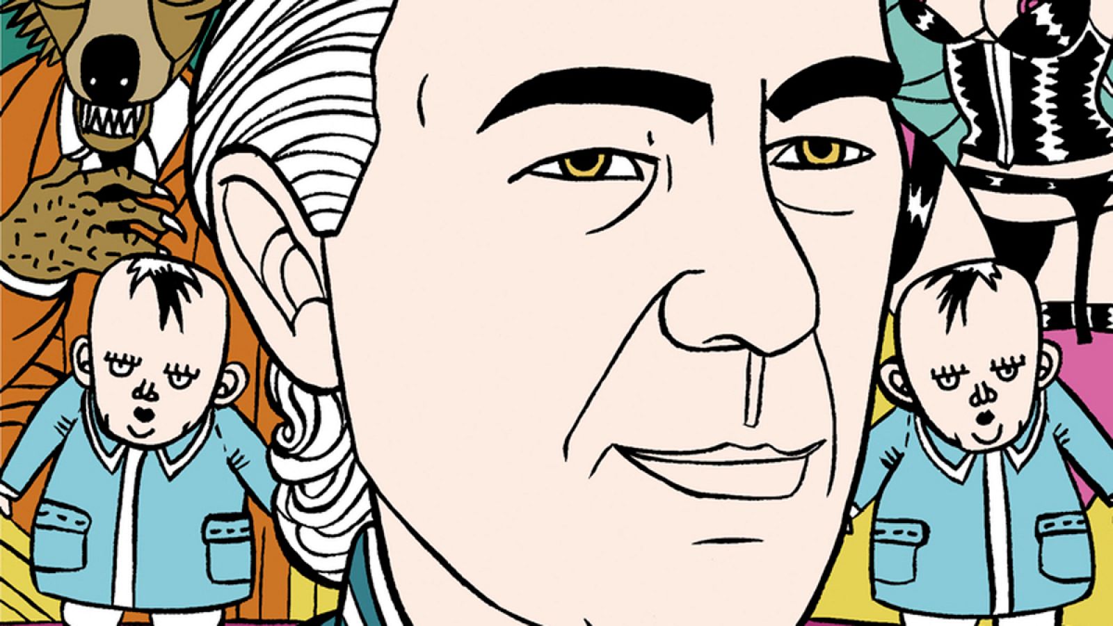 Fragmento de la portada de 'Viñetas de plata'