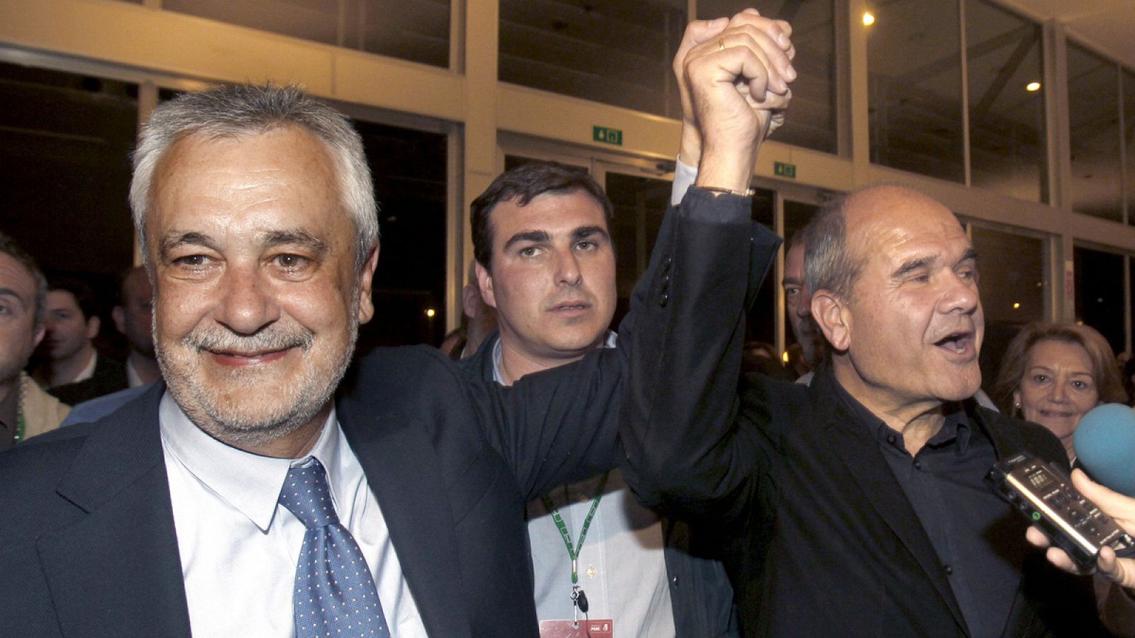 Imagen de archivo de José Antonio Griñán junto a Manuel Chaves