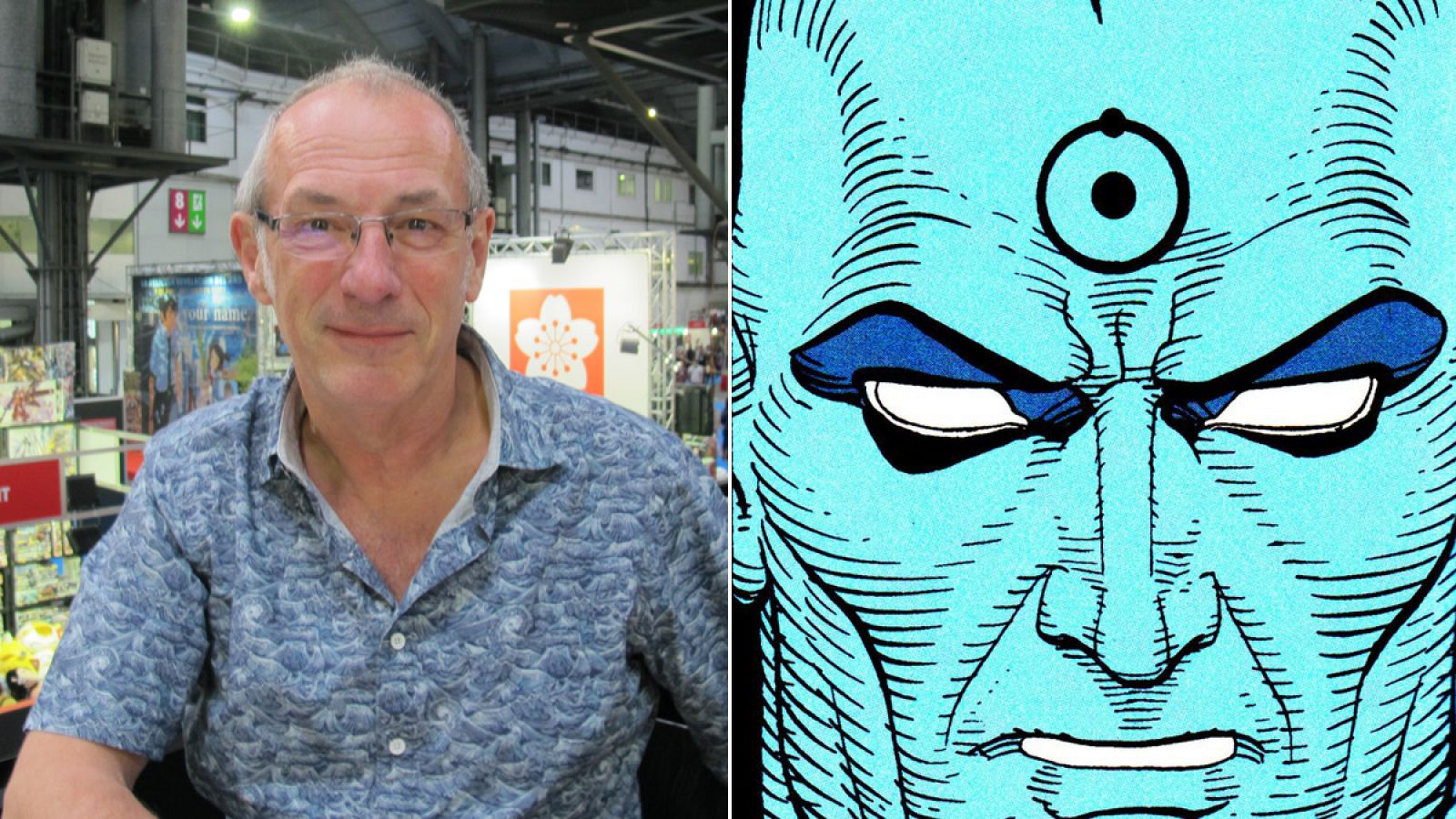 Dave Gibbons y el Dr. Manhattan