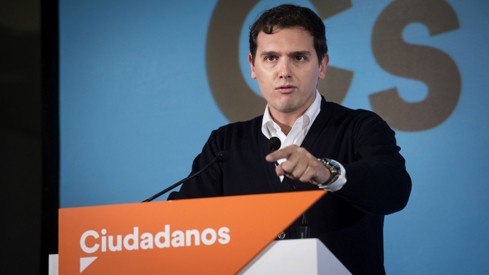El líder de Ciudadanos, Albert Rivera